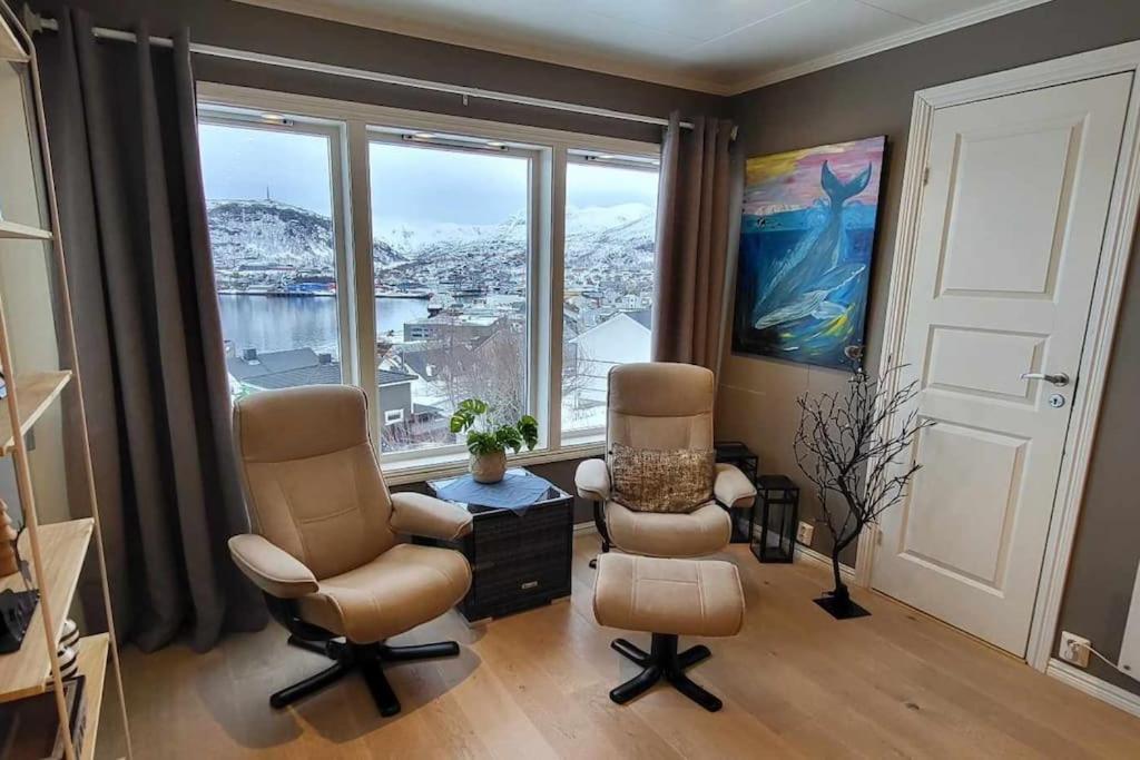 Nice House With A Great View! Skjervoy Экстерьер фото